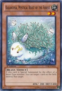 Kalantosa, Mystical Beast of the Forest #LVAL-EN036