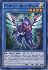 Paladin of Photon Dragon #LVAL-EN045