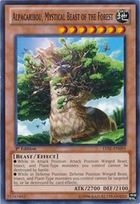 Alpacaribou, Mystical Beast of the Forest #LVAL-EN095