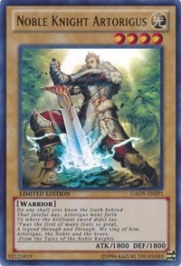 Noble Knight Artorigus (GAOV-ENSP1) #GAOV-ENSP1