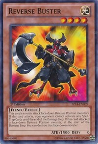 Reverse Buster (Starfoil) #SP14-EN009