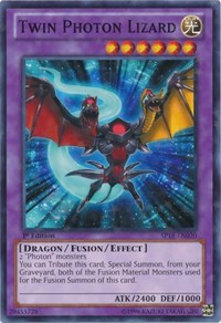 Twin Photon Lizard (Starfoil) #SP14-EN020