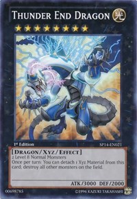 Thunder End Dragon (Starfoil) #SP14-EN021