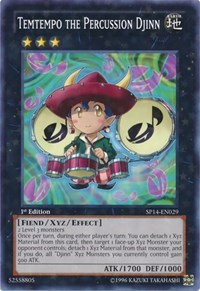 Temtempo the Percussion Djinn (Starfoil) #SP14-EN029