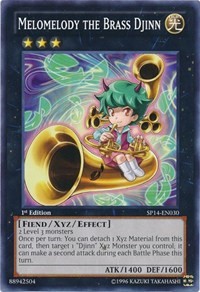 Melomelody the Brass Djinn #SP14-EN030