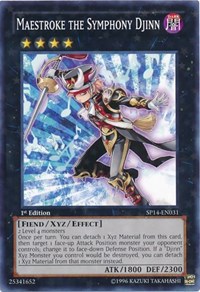 Maestroke the Symphony Djinn (Starfoil) #SP14-EN031