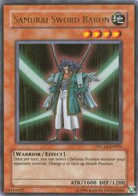 Samurai Sword Baron #WC10-EN001