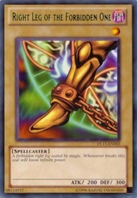 Right Leg of the Forbidden One (Blue) #DL11-EN002