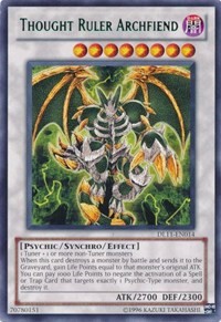Thought Ruler Archfiend (Blue) #DL11-EN014