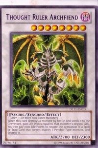 Thought Ruler Archfiend (Purple) #DL11-EN014