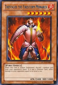 Thestalos the Firestorm Monarch (Blue) #DL12-EN007