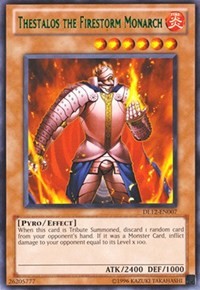 Thestalos the Firestorm Monarch (Green) #DL12-EN007