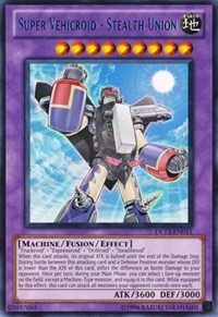 Super Vehicroid - Stealth Union (Blue) #DL12-EN011