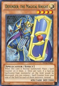 Defender, the Magical Knight (Green) #DL14-EN006