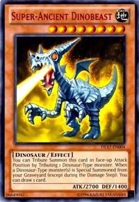 Super-Ancient Dinobeast (Red) #DL17-EN004