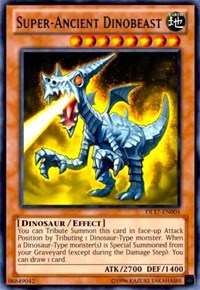 Super-Ancient Dinobeast (Blue) #DL17-EN004