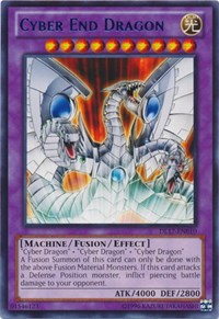 Cyber End Dragon (Blue) #DL17-EN010