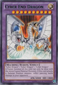 Cyber End Dragon (Green) #DL17-EN010