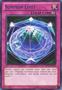 Summon Limit (Blue) #DL17-EN018
