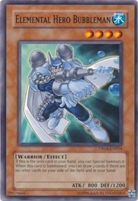 Elemental Hero Bubbleman #DR04-EN014