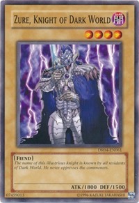 Zure, Knight of Dark World #DR04-EN061
