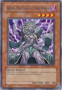 Brron, Mad King of Dark World #DR04-EN082