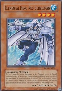 Elemental Hero Neo Bubbleman #DR04-EN124