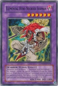 Elemental Hero Necroid Shaman #DR04-EN216