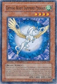 Crystal Beast Sapphire Pegasus #DTP1-EN028