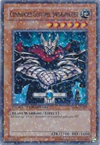 Commander Gottoms, Swordmaster #DT01-EN022