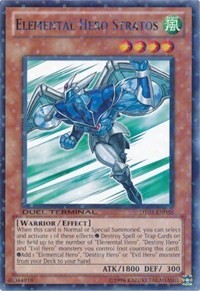 Elemental Hero Stratos #DT03-EN058
