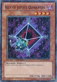 Ally of Justice Quarantine #DT03-EN079