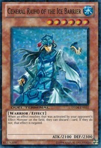 General Raiho of the Ice Barrier #DT04-EN035