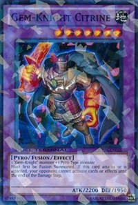 Gem-Knight Citrine #DT06-EN035
