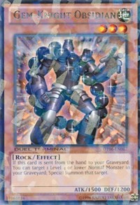 Gem-Knight Obsidian #DT06-EN067