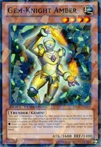 Gem-Knight Amber #DT06-EN069