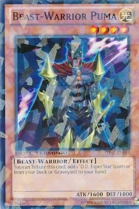 Beast-Warrior Puma #DT07-EN052
