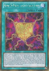Rank-Up-Magic Argent Chaos Force #PGLD-EN027