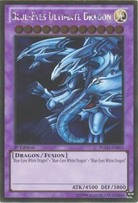 Blue-Eyes Ultimate Dragon #PGLD-EN055