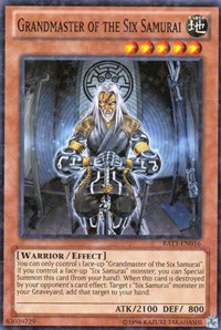 Grandmaster of the Six Samurai (Starfoil) #BATT-EN016