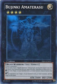Bujinki Amaterasu (Ghost Rare) #PRIO-EN052