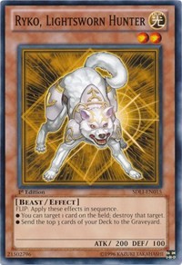Ryko, Lightsworn Hunter #SDLI-EN015