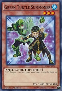 Green Turtle Summoner #YS14-EN020