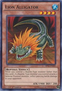 Lion Alligator #BP03-EN089