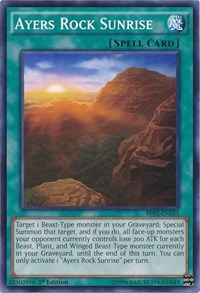 Ayers Rock Sunrise #BP03-EN183