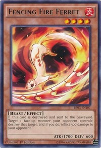 Fencing Fire Ferret #BP03-EN107