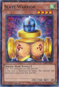 Slate Warrior (Shatterfoil) #BP03-EN013