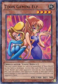 Toon Gemini Elf (Shatterfoil) #BP03-EN014