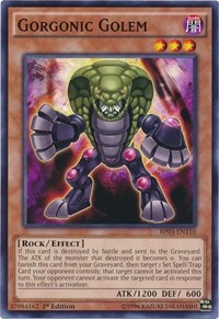 Gorgonic Golem #BP03-EN110