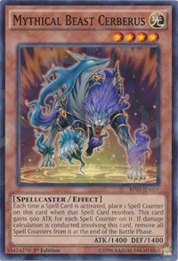 Mythical Beast Cerberus (Shatterfoil) #BP03-EN018
